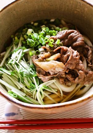A picture of Delicious Beef Udon.