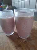 Smoothie mangue framboise