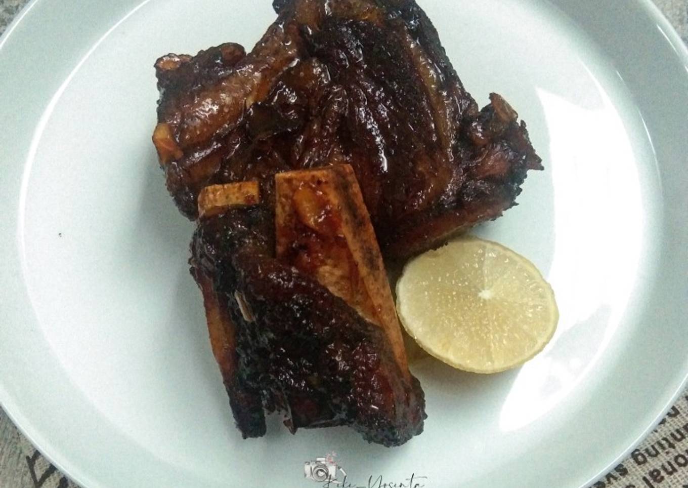 Iga sapi Masak kecap