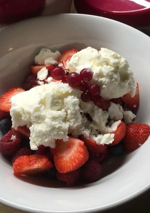 Une photo de Glace aux yaourts