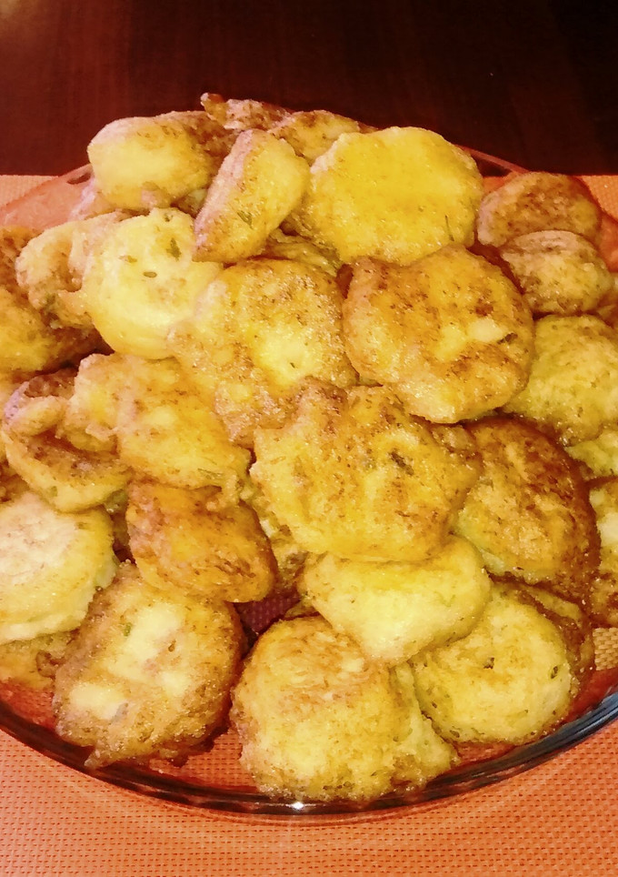 A picture of Spanish cod fritters.
