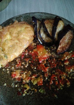 Foto resep Telur Terong Penyet