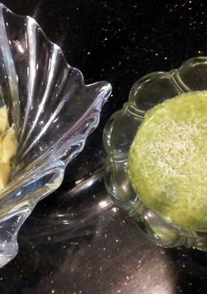 A picture of Roxy's umami pesto.