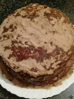 Una foto de Tiramisú especial con crema de yemas