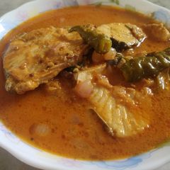Fish curry A picture of Fish curry.