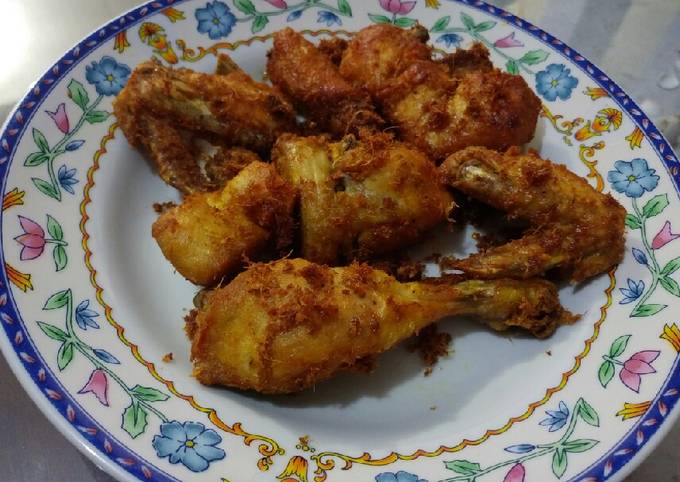 Ayam Goreng Padang Bumbu Lengkuas