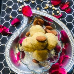 A picture of Sattu Laddu.