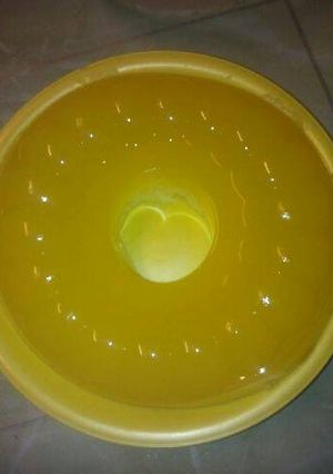 Foto resep Puding kuning sederhana