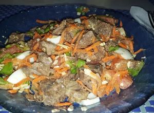 Una foto de Salpicón de carne y fideos. Grace