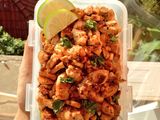 Honey Lime Chicken, Tofu, and Tempe