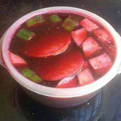 A picture of Chilled Zobo Drink.