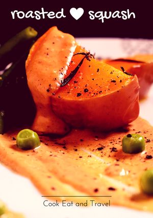 A picture of Roasted squash.