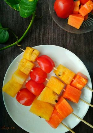Foto resep Sate buah