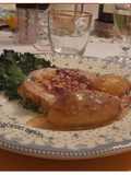 Cinta de lomo rellena con frutos secos y manzana