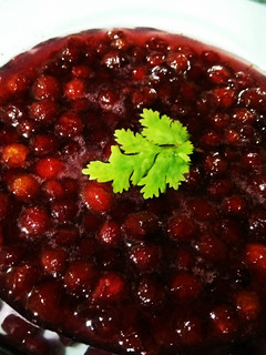 A picture of Faalsa Chutney🍇😋.