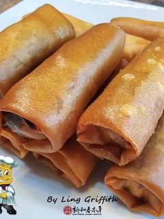 簡易炸春捲 的食譜成品照片