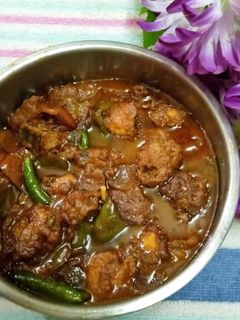 চিলি চিকেন (Chilli chicken recipe in bengali) রেসিপির প্রধান ছবি