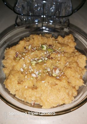 A picture of Pumpkin dessert (Halwa kaddoo ka halwa).
