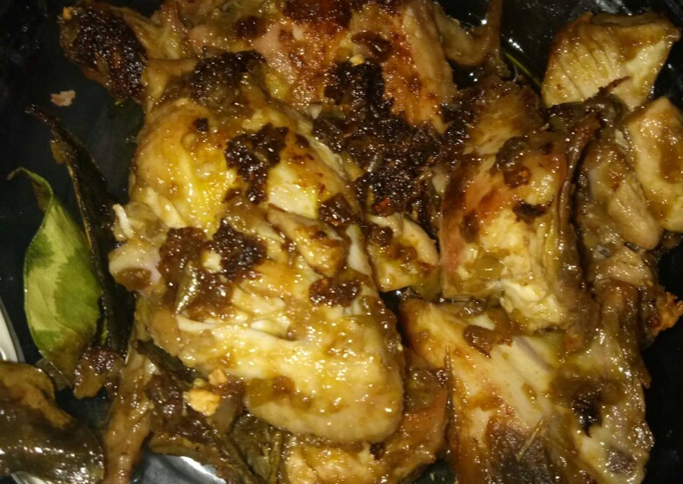 Ayam goreng sambal hijau