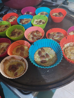 Una foto de Tartas de almendra keto