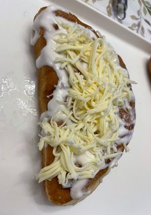 Gluténmentes virslis lángos recept fotója