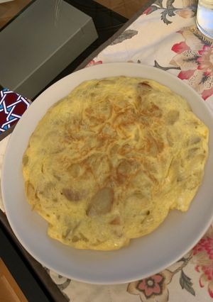Una foto de Tortilla de Patata. (Por fin, bien)