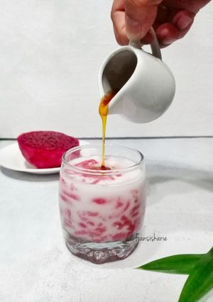 Foto resep Cendol Buah Naga