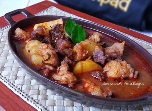 Foto resep Gulai Baga Khas Pariaman (Gulai daging Tanpa Santan)