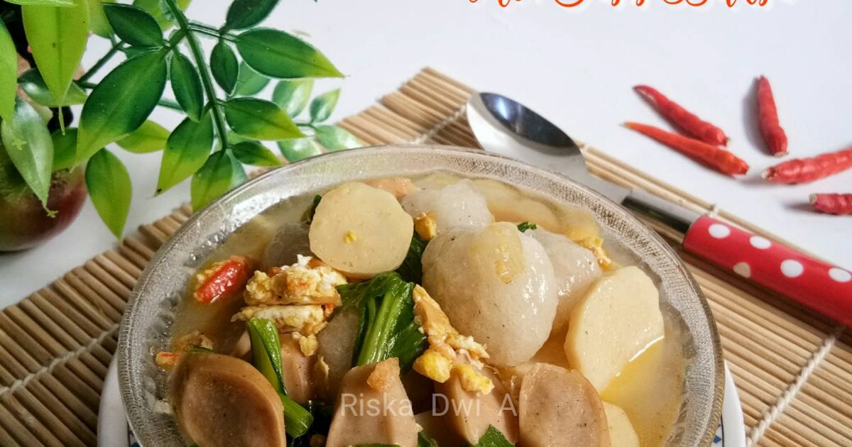 Resep Seblak Aci Sosis Bakso Oleh Riska Dwi A Cookpad