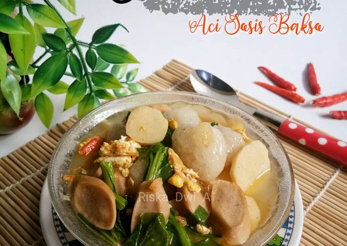 Seblak Aci Sosis Bakso