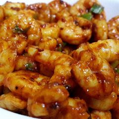 A picture of BBQ Prawns.