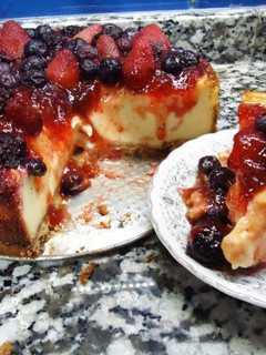 Una foto de Cheesecake Clásico