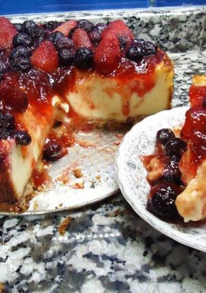 Una foto de Cheesecake Clásico