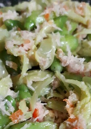Foto resep Kembang Turi Urap Kelapa