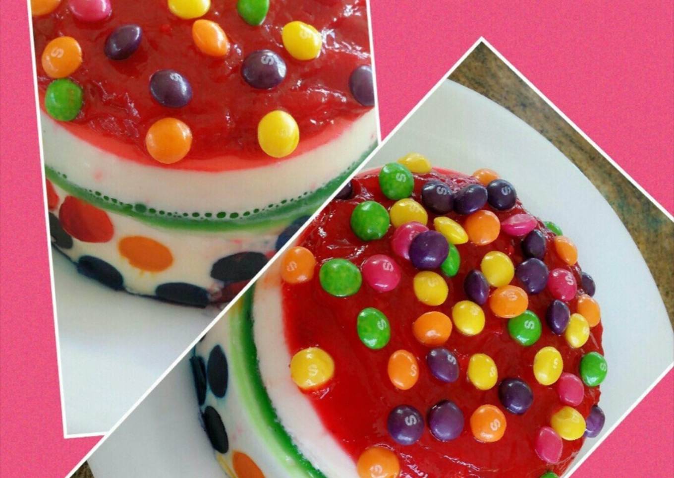 Whosaynaâ€™s Fruity Skittles Pudding
