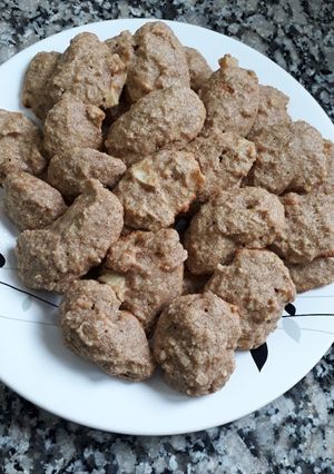 Una foto de Galletitas de avena, manzana y canela