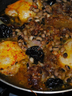 A picture of Sour Black Eyed Beans Stew (Turshi Ghorma).
