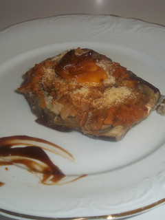 Una foto de Berenjenas rellenas de caballa y gratinadas