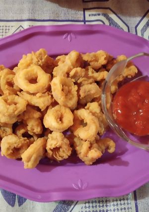 Foto resep Cumi goreng tepung