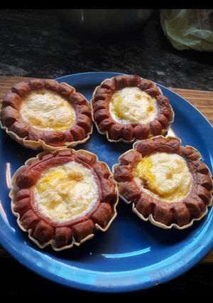 Una foto de Salchichas al horno