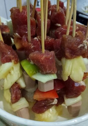 Foto resep BBQ Pelangi