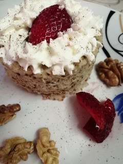 Una foto de Mug Cake Coco-Nuez