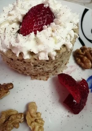 Una foto de Mug Cake Coco-Nuez