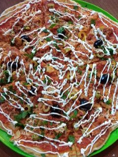 صورة لوصفة بيتزا الطاجين 🍕🍕