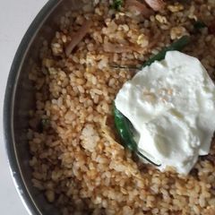 A picture of Maldive fish egg rice.