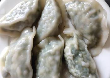 Easiest Way to Make Tasty Homemade Spinach Dumpling