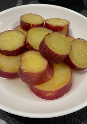 A picture of Stewed Japanese Sweet Potato.