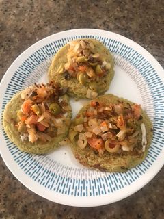 Una foto de Arepas de arvejas