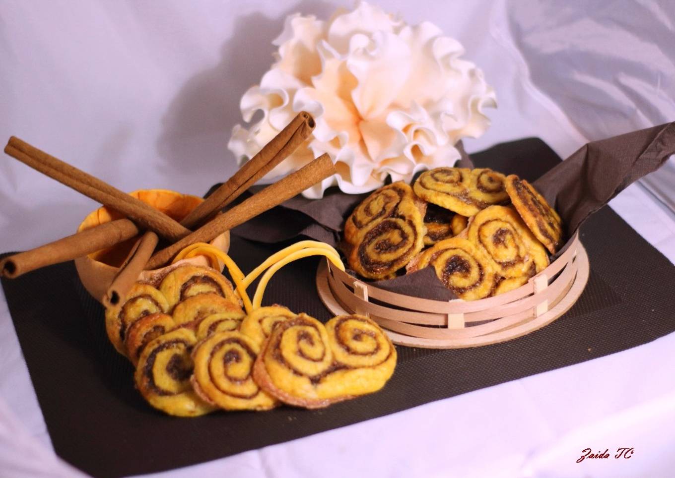 Palmeritas de Calabaza y Canela