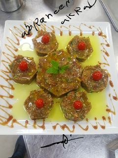 صورة لوصفة بابا غنوج بالرمان